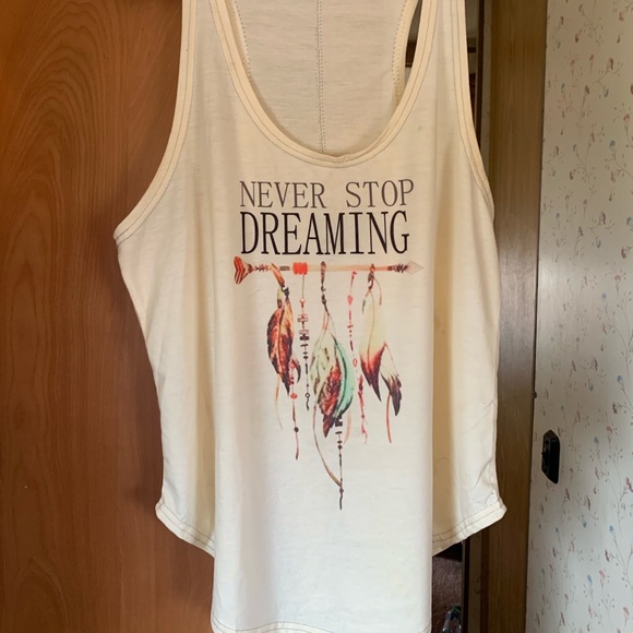 Razorback Never Stop Dreaming Tank - Picture 1 of 3